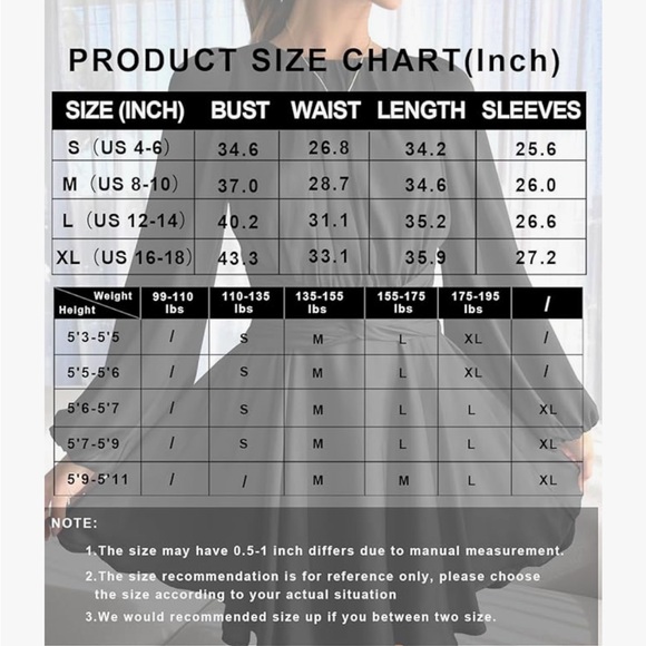 NWT Elegant Black Women's Dress size small - Picture 5 of 5